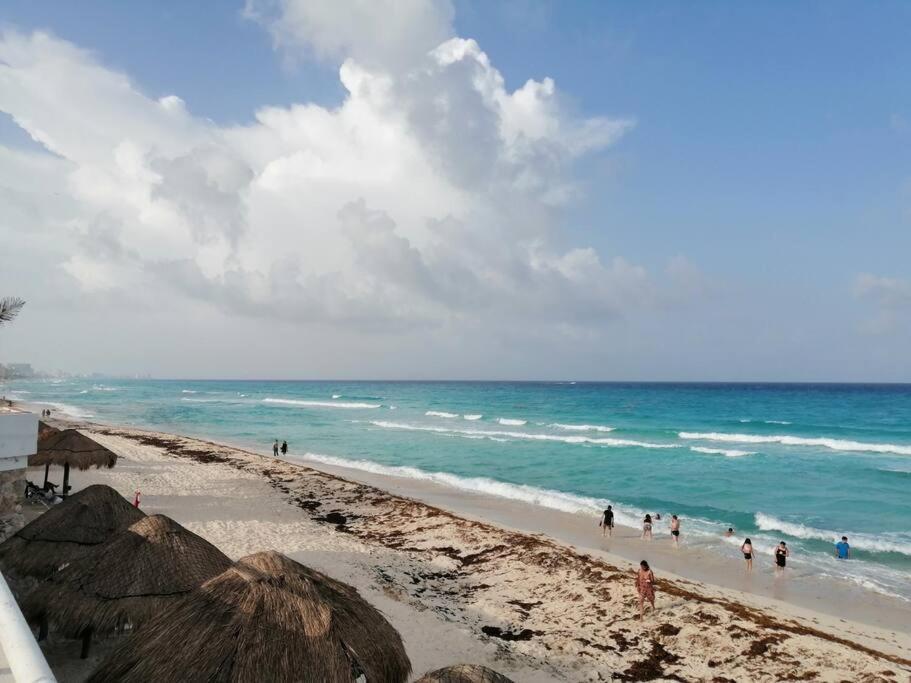 Confortable Depa En Condominio Frente Al Mar! كانكون المظهر الخارجي الصورة