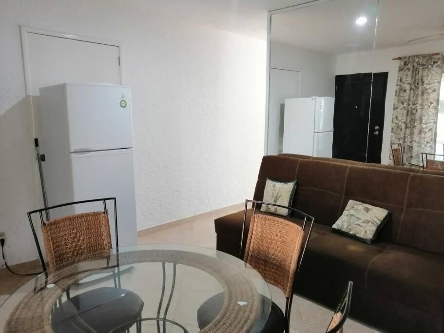 Confortable Depa En Condominio Frente Al Mar! كانكون المظهر الخارجي الصورة